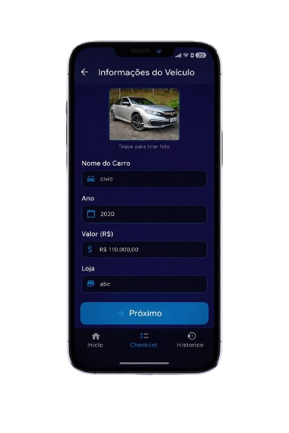 Checklist do App DriverBR
